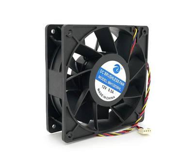 Кулер для охлаждения серверных БП 12038 DC sleeve fan 4pin - 120*120*38мм, 12V/05A