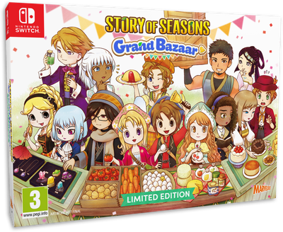 Гра Nintendo Switch Story of Seasons Grand Bazaar Limited Edition (Картридж) (5060540772886)