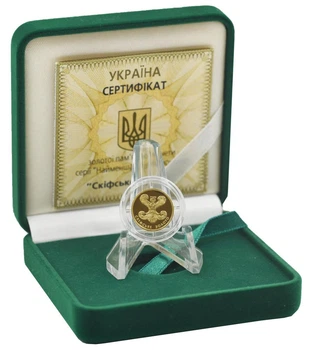 Монета Україна 2 гривні 2008 року Скіфське золото - богиня Апі Proof (KM # 482)