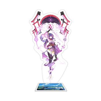 Акриловая фигурка Геншин Импакт / GENSHIN IMPACT "Сёгун Райден 3 " 15 см 3DTOYSLAMP