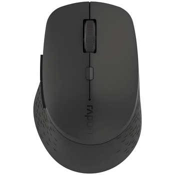 Мышь Rapoo M300L Silent беспроводная, бесшумная, с аккумулятором, 2400 DPI, dark grey