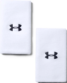 Напульсники Under Armour PERFORMANCE 6" WRISTBAND белые 1218006-100