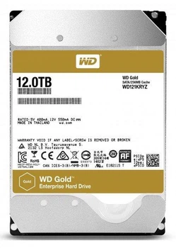 Жорсткий диск 3.5' 12Tb Western Digital Gold, SATA3, 256Mb, 7200 rpm (WD121KRYZ)