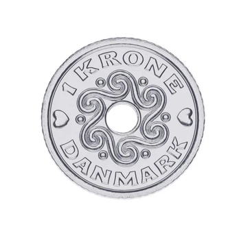 Монета Дания 1 крона 2019 UNC