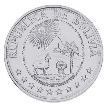 Монета Боливия 1 боливиано 1980 UNC