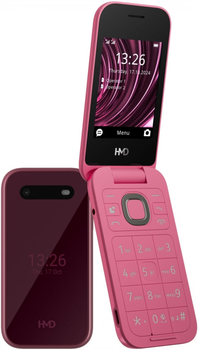 Мобильный телефон HMD 2660 4G Flip DS Red (6438409101525)