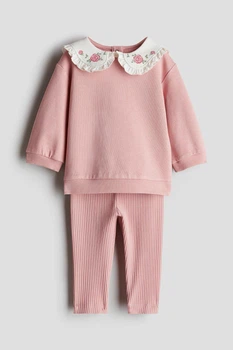 Комплект для дівчинки (кофтинка і легінси) H&M 104 рожевий