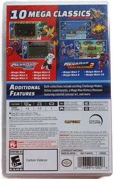 Гра для Nintendo Switch Mega Man Legacy Collection 1 + 2 (Картридж / електронний ключ) (0013388410026)