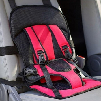 Детское бескаркасное автокресло Multi Function Car Cushion до 12 лет. Цвет: красный