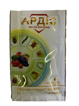 Ардіс, ВГ 3г/2сот Двоскладовий продукт інсектицидно-акарицидної дії, Сімейний Сад