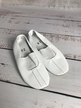 Чешки дитячі шкіряні Matita 25р-16см Білий (223-1)