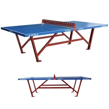 Всепогодний тенісний стіл JOOLA Externa, 274×152,5×76 см, із сіткою, алюмінієвий композит, 118 кг