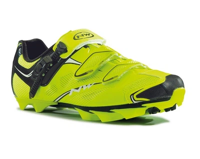 Туфлі велосипедні Northwave SCORPIUS SRS M 40 (7.5US) Yellow fluo/black (80142006 41)