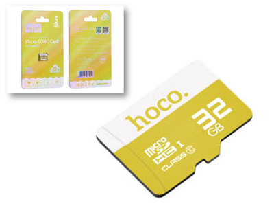 Карта памяти Hoco TF Micro SDXC 32Гб высокая скорость 100 Мб/с водонепроницаемая