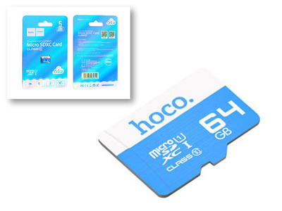 Карта памяти 64Гб Hoco TF Micro SDXC 100Мб/с класс 10 U1