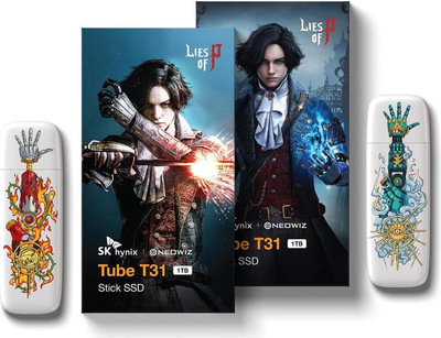 SSD накопичувач SK Hynix Tube T31 Stick SSD Lies of P Limited Edition (1TB X 2)