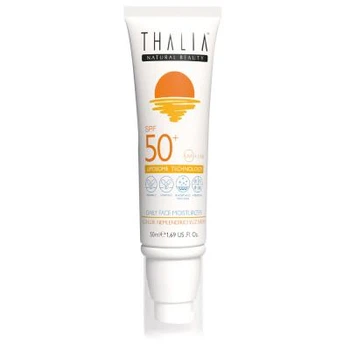 Солнцезащитный увлажняющий крем-протектор THALIA для лица с SPF 50+, 50 мл