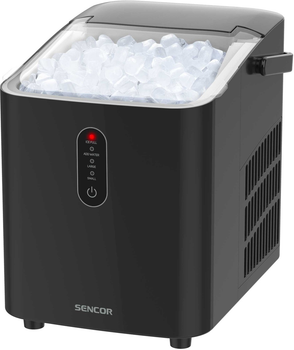 Ледогенератор SENCOR 12 кг/сутки, цикл 6-8 минут, два размера льда (SIM 2500BK)