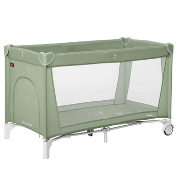 Детская кровать-манеж Piccolo Carrello CRL-18101 Mint Green