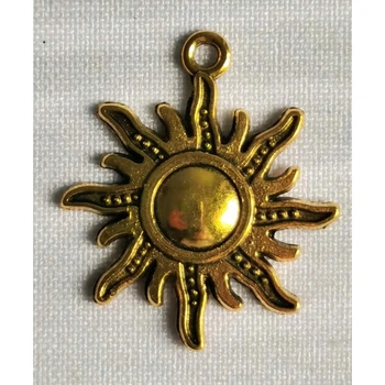 Підвіска (шармик) Only Золоте сонце 2,8х2,5 см (Ш-0079)