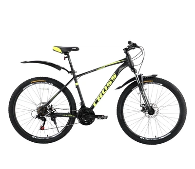 Велосипед Cross 29 Forest 2024 Рама-19,5 black-neon yellow