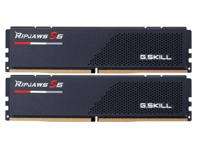 Пам'ять для настільних комп'ютерів G.Skill DDR5 48GB (2x24GB) 6800Mhz Ripjaws S5 Black (F5-6800J3446F24GX2-RS5K)