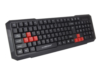 Клавіатура Esperanza EGK102 USB Red (EGK102RUA)