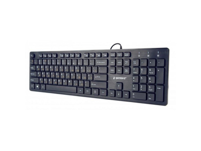 Клавіатура Gembird KB-MCH-03-UA Black USB UKR