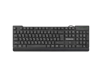 Клавіатура Defender Element HB-190 UKR USB Black (45192)