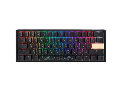 Клавіатура Ducky One 3 Mini Cherry MX Silent Red RGB UA USB Black (DKON2161ST-SUAPXCLAWSC1)