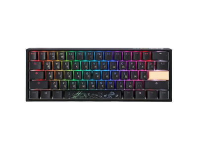 Клавіатура Ducky One 3 Mini Cherry MX Red RGB UA USB Black (DKON2161ST-RUAPXCLAWSC1)