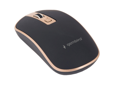 Миша Gembird MUSW-4B-06-BG Wireless Black-Gold