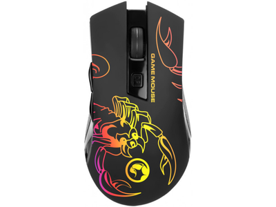Миша Marvo M209 7 colors-LED Black