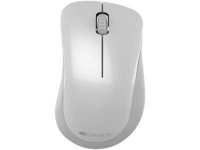 Миша Canyon CNE-CMSW11PW Pearl White/Grey USB