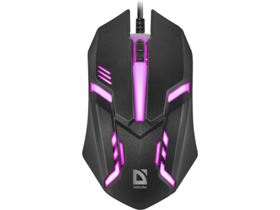 Миша Defender Cyber MB-560L USB Black (52560)