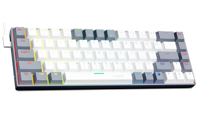 Клавиатура E-YOOSO Z686 White-Grey Механичиская Игровая Проводная