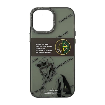 Чохол з принтом "Stone Island" для Apple iPhone 13 Pro Max