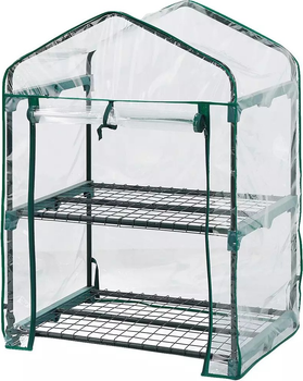 Szklarnia NEO Tools folia PVC konstrukcja metalowa 69x49x95 cm 15-900 Zielony (5907558485400)  