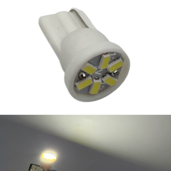 Светодиодная автомобильная лампа T10 5 SMD 12V (белая)