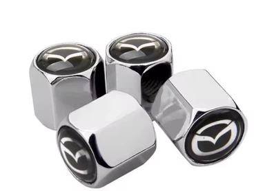 Колпачки Мазда на ниппель золотник с логотипом Mazda