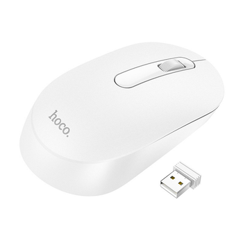 Миша Hoco GM14 Wireless (6931474757876) White
