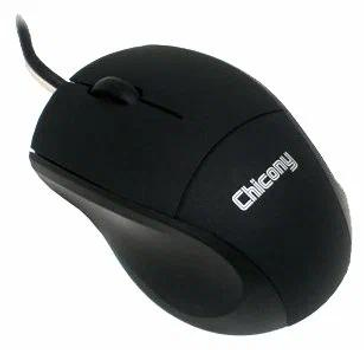 Компьютерная мышка для ноутбука Chicony MS-8710 USB 1000 DPI Optical Mouse Color: Black