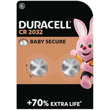Батарейка DURACELL DL2032 DSN 2шт. 81575101 (2 шт.)