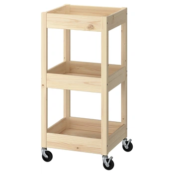 Тележка этажерка IKEA LOSHULT, 38x38x82 см 405.762.79