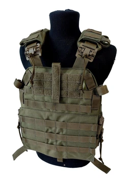 Плитоноска Plate Carrier LBT-6094 Akinak Edit MOLLE з системою швидкого скиду Cordura Olive (100)