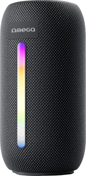 Głośnik przenośny Omega Speaker 10W RMS RGB Tube (OGQ156)