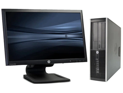 Комплект ПК Б-класс: HP Compaq 6000 Pro SFF / Intel Core 2 Quad Q8300 (4 ядра по 2.5 GHz) / 8 GB DDR3 / 120 GB SSD / Intel GMA Graphics 4500 / DVD-RW + Монитор HP Compaq LA2306x / 23" (1920x1080) IPS / DP, DVI, VGA, USB 2.0 / VESA 100x100 б/у