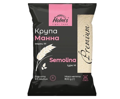Крупа манная HOLM'S light food 800 г.