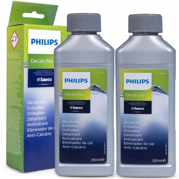Рідина для кавомашини Philips (декальценатор) для чищення від накипі кофеварки Philips Saeco 2*250 ml. (CA6700/10, CA6700/22)