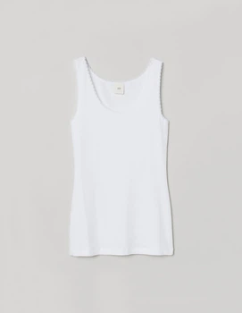 Майка H&M ЖБ004039 (05727973) колір білий (ЖБ004039 - 204113)